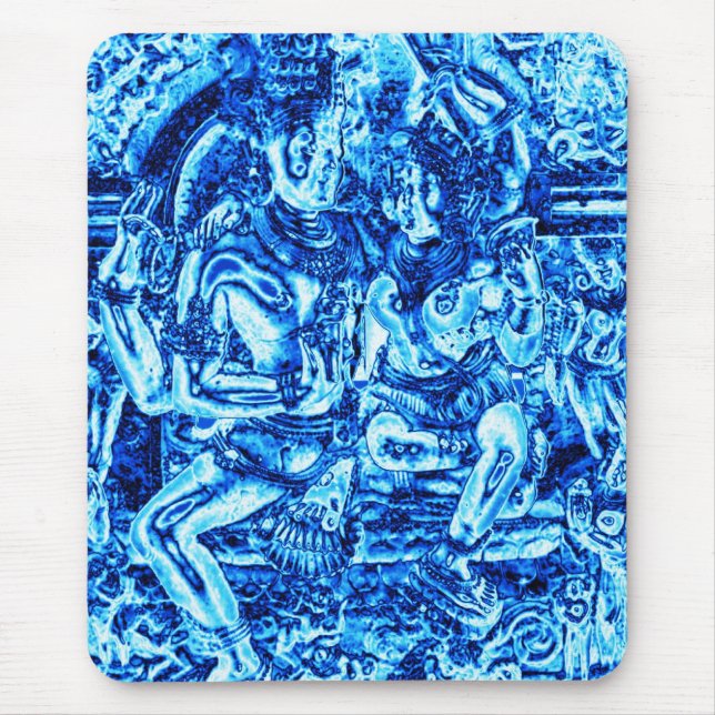 Mousepad Shiva & abraço de Shakti (Frente)