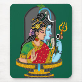 Mousepad Shiva Parvati – Amor Divino e Bênçãos