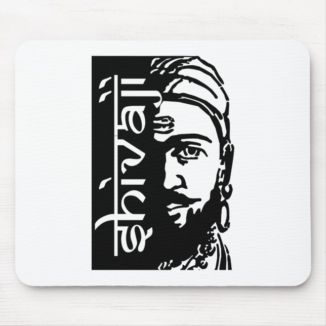 Mousepad Shivaji Maharaj o rei de Maratha (Frente)