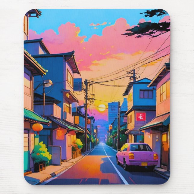 Mousepad "Shizuka no Michi" (Rua Silenciosa) (Frente)