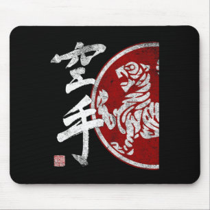 Mousepad Shotokan Karate Tiger - Símbolo Dojo Training Budo