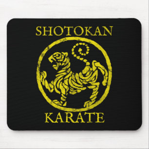 Mousepad Shotokan Karate Vintage - Logotipo Karate Gi em de