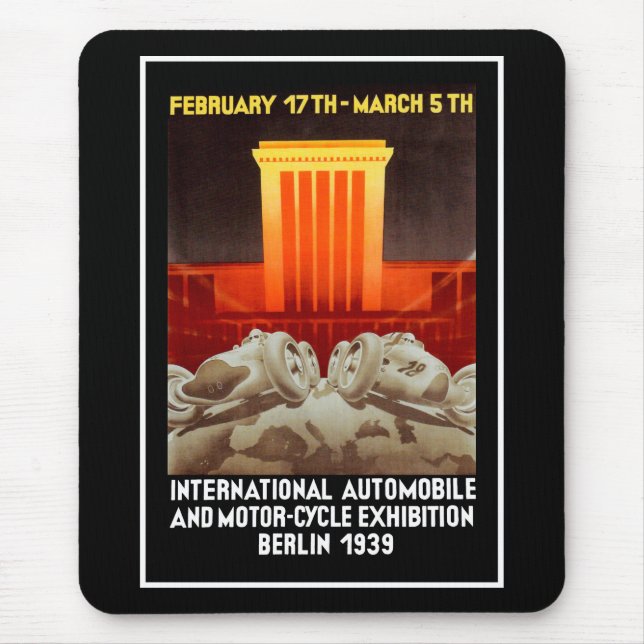 Mousepad Show Automático de Deco de Arte Alemã (Frente)