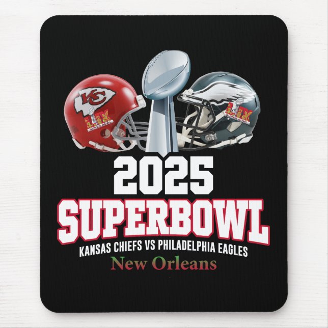 Mousepad Showdown da Super Bowl 2025 (Frente)