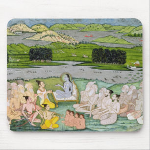 Mousepad Shri Sukdevji que preaching a um concourse de
