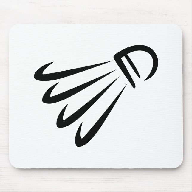 Mousepad Shuttlecock do Badminton (Frente)