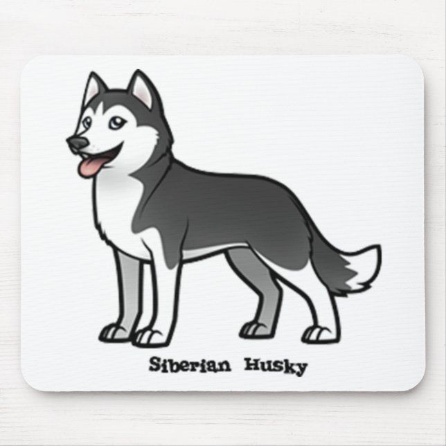 Mousepad Siberian Husky (Frente)