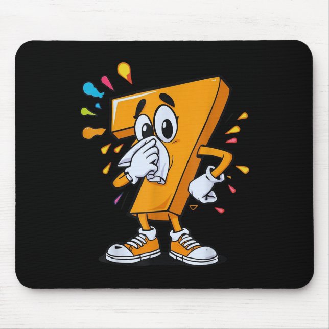 Mousepad Sick Seven 67 Meme Halloween Costume For Fans  (Frente)