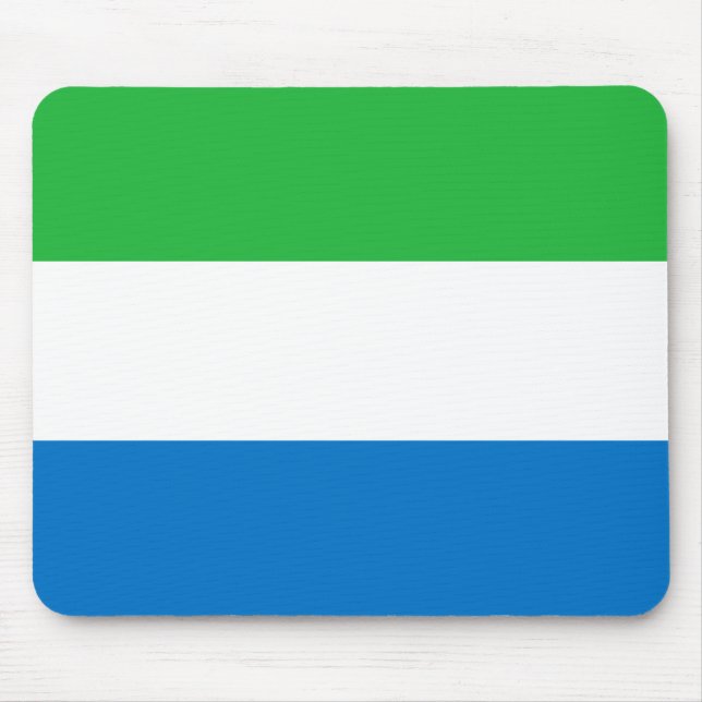 Mousepad Sierra Leone Flag (Frente)