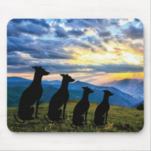 Mousepad Sighters - Greyhound Sunset