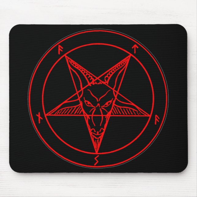 Mousepad SIGILO de BAPHOMET (Frente)