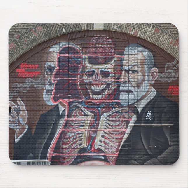 Mousepad Sigmund Freud Street Art (Frente)