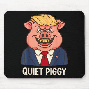 Mousepad Silencioso, Silencioso Ggy Engraçado Sarcástico Li