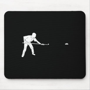 Mousepad Silhouette Billiards, Piscina de Narrador de 8 Oit