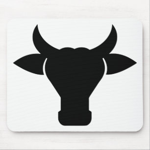 Mousepad Silhouette Cabeça de Vaca