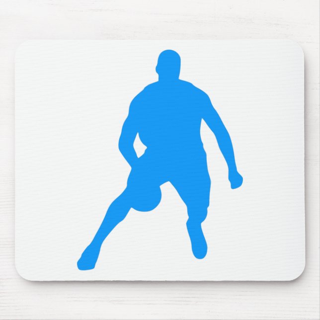Mousepad Silhouette de Basquete (Frente)