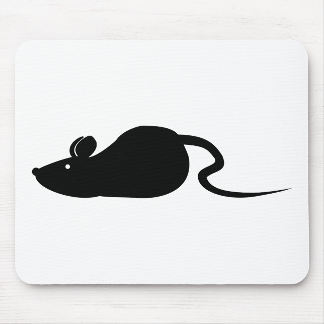 Mousepad Silhouette do mouse (Frente)