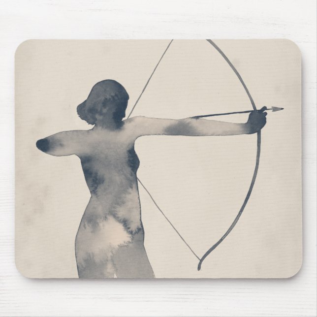 Mousepad Silhouette Watercolor (Frente)