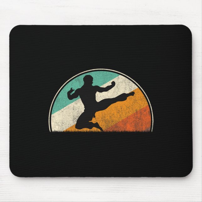 Mousepad Silhueta de Chute Voador (Frente)