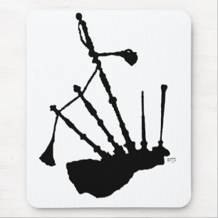 Mousepad Silhueta de Gaita de Foles
