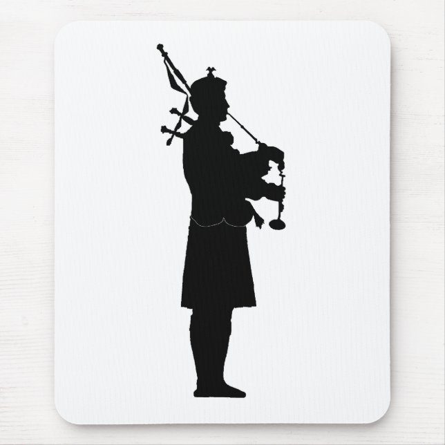 Mousepad Silhueta de Gaitista (Frente)