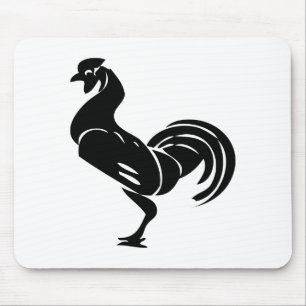 Mousepad Silhueta de galo