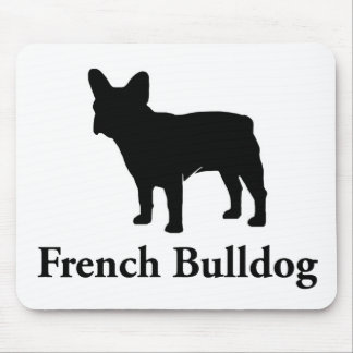 Mousepad Silhueta do buldogue francês
