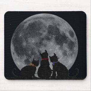 Mousepad Silhuetas do gato