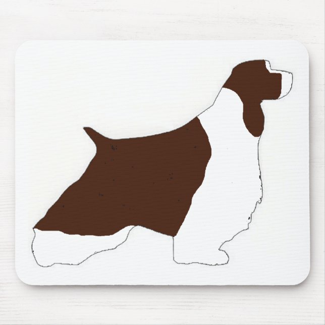 Mousepad Silo do Spaniel de Springer inglês (Frente)