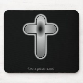 Mousepad Silver Cross gotGod316.com?