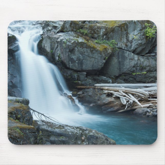 Mousepad Silver Falls, Parque Nacional do Monte Rainier (Frente)
