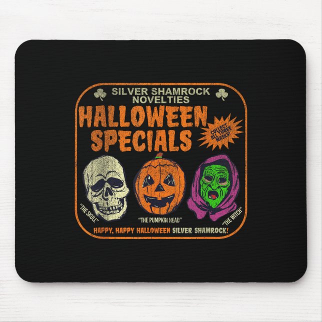 Mousepad Silver Shamrock Novelties Halloween Specials  (Frente)