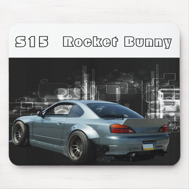 Mousepad silvia s15 rocket bunny (Frente)