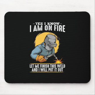 Mousepad Sim, Eu Sei Que Estou Em Fogo