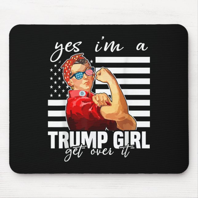Mousepad Sim, Eu Sou Uma Garota Idiota Que Passa Por Cima D (Frente)
