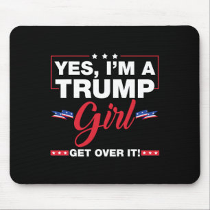 Mousepad Sim, eu sou uma garota idiota superando o Trump 20