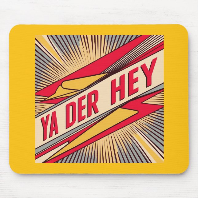 Mousepad Sim, senhor (gíria de Wisconsin) (Frente)