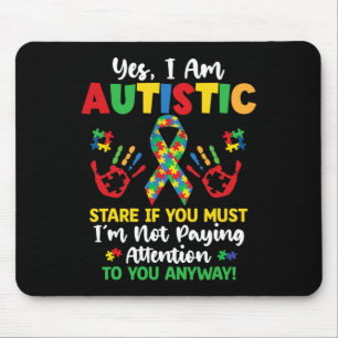 Mousepad Sim Sou Autista Autismo Sensibilização Crianças Me