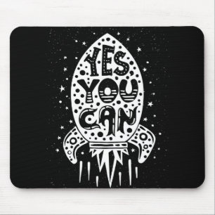 Mousepad Sim você pode Rocketship
