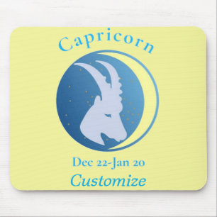 Mousepad Símbolo Capricorn Thunder_Cove