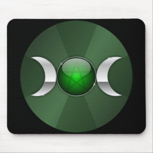 Mousepad símbolo da lua da deusa