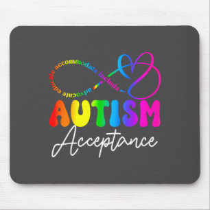 Mousepad Símbolo de Advocacia do Infinito de Aceitação e Co