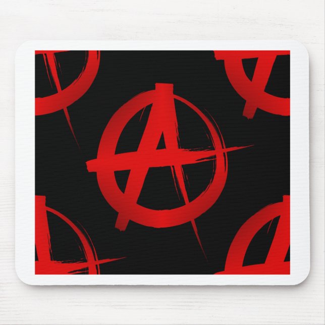 Mousepad Símbolo de anarquia (Frente)