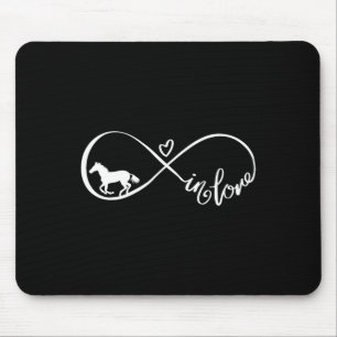 Mousepad Símbolo de Infinidade do Cavalo Cavalo Cavalo Anco