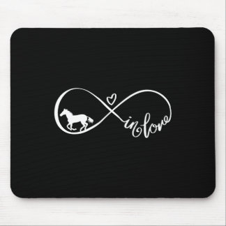 Mousepad Símbolo de Infinidade do Cavalo Cavalo Cavalo Anco