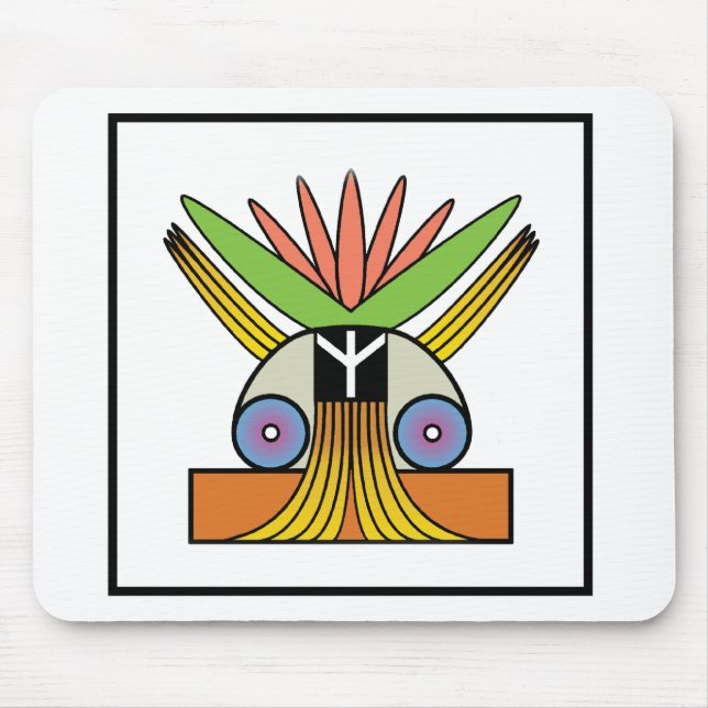 Mousepad Símbolo de paz de Salome (Frente)