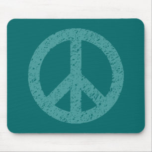 Mousepad Símbolo de paz escrivado