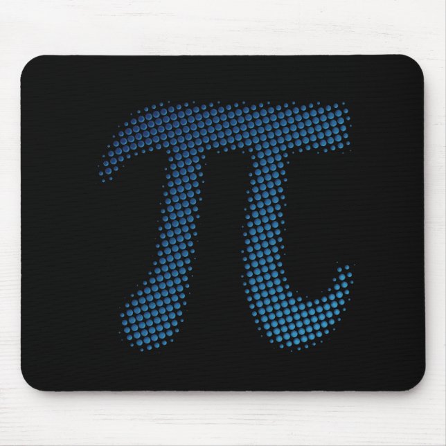 Mousepad Símbolo do número do Pi (Frente)