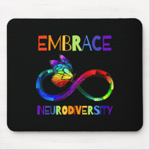 Mousepad Símbolo Infinito da Camisa de Aceitação da Consciê