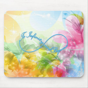 Mousepad Símbolo Infinito Fantástico "Para o infinito e alé